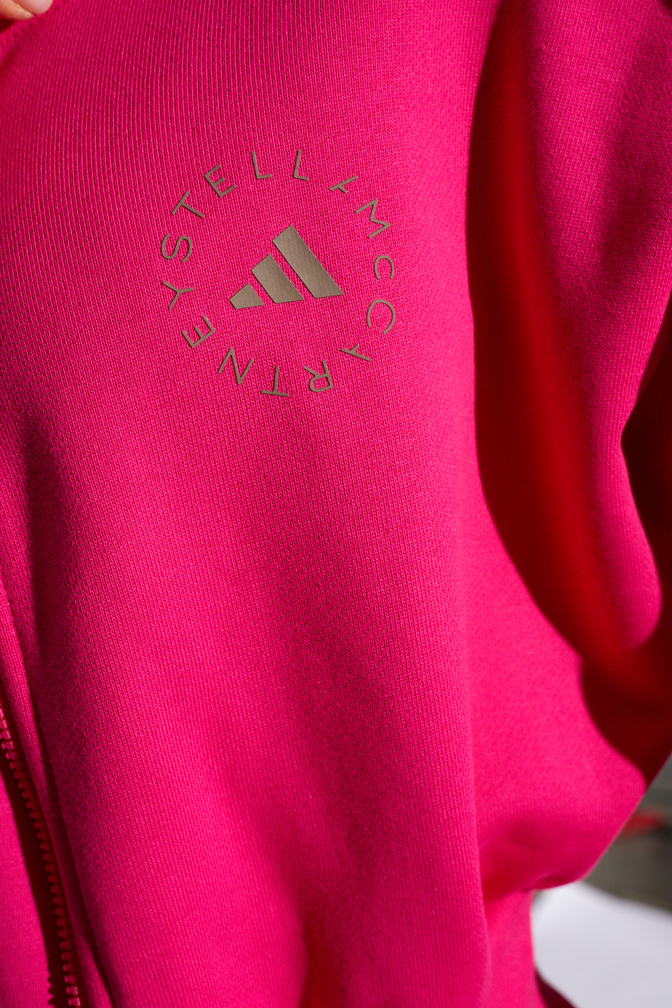 Hot pink adidas outlet hoodie